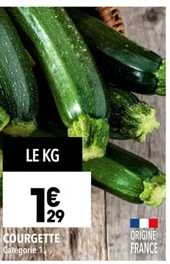 Supeco Courgette offre