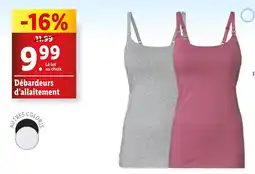 Lidl Débardeurs d'allaitement offre
