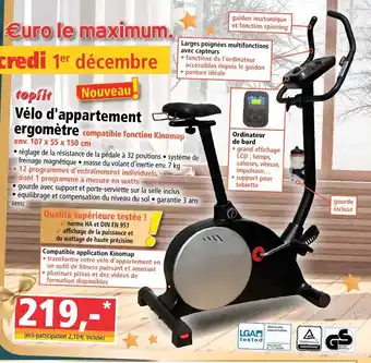 Norma Vélo D'Appartment Ergométre offre