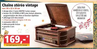Chaine Stéréo Vintage