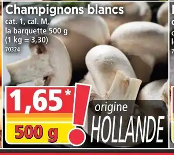 Norma Champignons Blancs offre