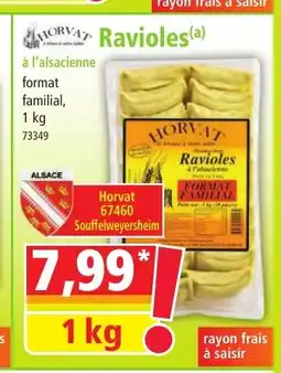 Norma HORVAT Ravioles offre