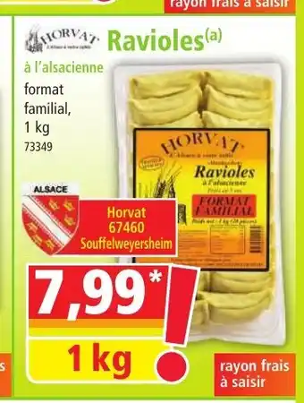 Norma HORVAT Ravioles offre