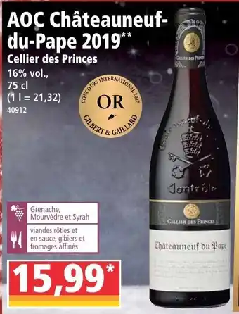 AOC Chateauneuf-Du-Pape 2019