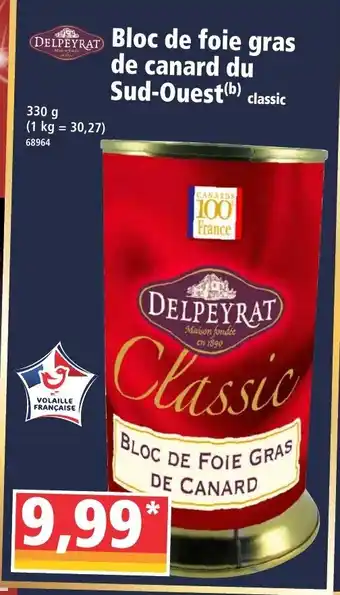 Norma Bloc De Foie Gras De Canard Du Sud-Ouest offre