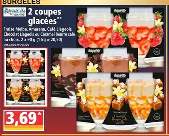 Norma 2 Coupes Glacées offre