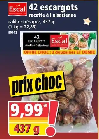 Norma 42 Escargots offre