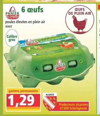 Norma 6 Oeufs offre