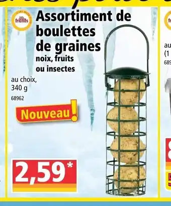 Norma Assortiment De Boulettes De Graines offre