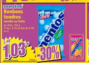 Norma Bonbons Tendres offre