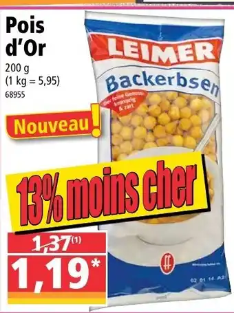 Norma Pois D'Or offre