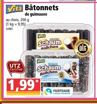 Norma Batonnets offre