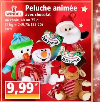 Norma Peluche Animée offre