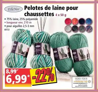 Norma Pelotes De Laine Pour Chaussettes offre