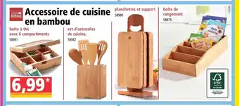 Norma Accessoire De Cuisine En Bambou offre
