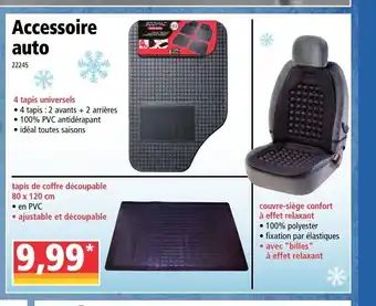 Norma Accessoire Auto offre