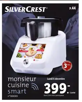 Lidl Silver Crest Monsieur offre