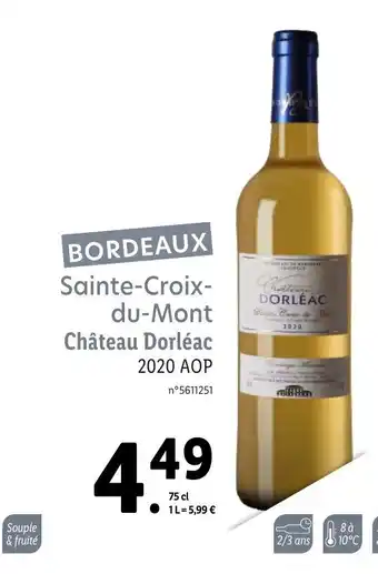 Lidl Sainte-Croix-Du-Mont offre