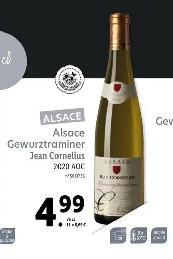 Lidl Alsace Gewurztraminer offre