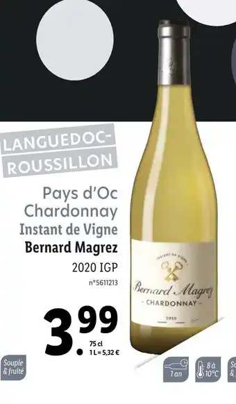 Lidl Pays D'Oc Chardonnay offre