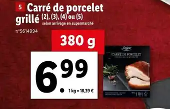Carré De Porcelet Grilé