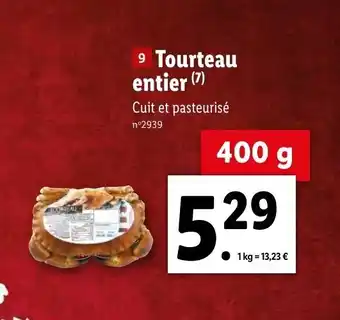 Tourteau Entier