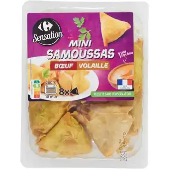 Carrefour Market CARREFOUR SENSATION Mini Samoussas offre