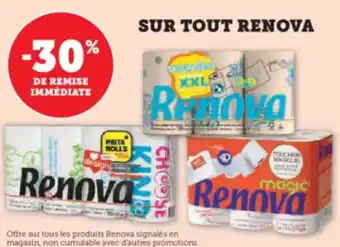 Hyper U RENOVA Sur tout offre