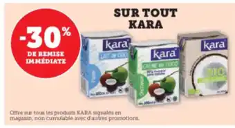 Hyper U KARA Sur tout offre