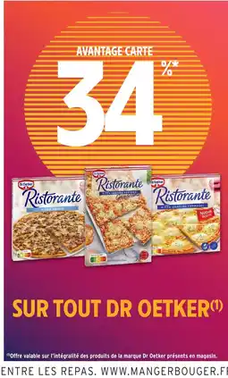 Intermarché DR OETKER Sur tout offre