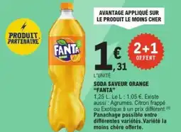 E.Leclerc FANTA Soda saveur orange offre