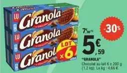 E.Leclerc "GRANOLA" offre