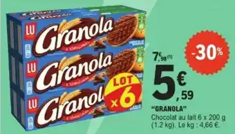 E.Leclerc "GRANOLA" offre