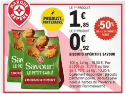 E.Leclerc SAVOUR Biscuits apéritifs offre