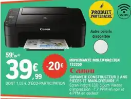 E.Leclerc CANON Imprimante multifonction offre