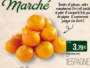 Match Mandarine Orri offre