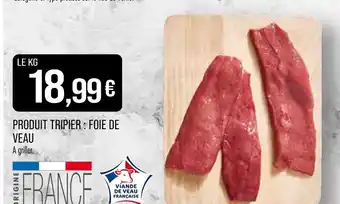 Match Foie de veau offre