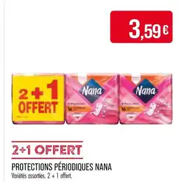 Match Nana Protections périodiques offre