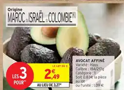 Intermarché Avocat affiné offre