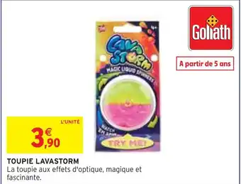 Intermarché GOLIATH Toupie Lavastorm offre