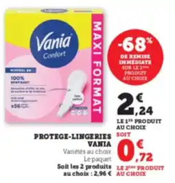 Super U VANIA Protege-lingeries offre