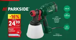 Lidl Parkside pistolet a peinture offre