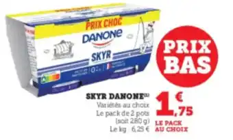 Super U DANONE Skyr offre