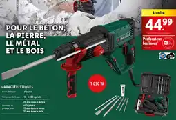 Lidl Perforateur burineur offre