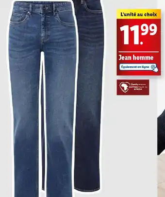 Lidl LIVERGY Jean homme offre