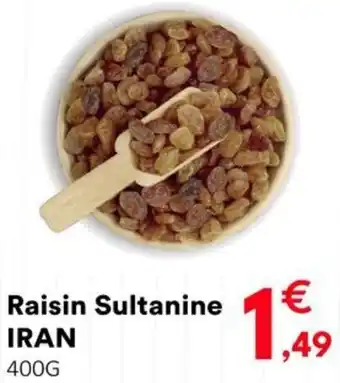 Hmarket Raisin sultanine iran offre