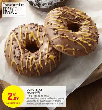 Intermarché Express Donuts x2 mars offre