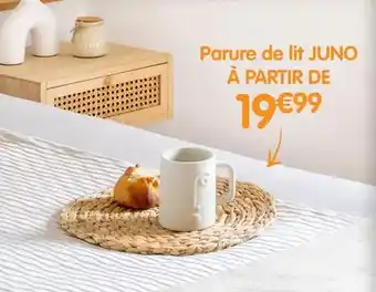 b&m Parure de lit juno offre