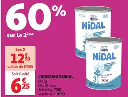 Auchan NIDAL Croissance offre