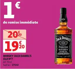 Auchan JACK DANIEL'S Whisky offre